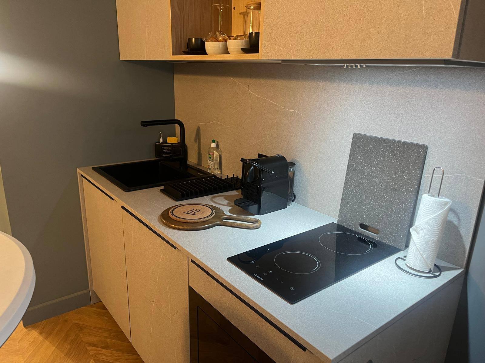 Cuisine équipée et fonctionnelle